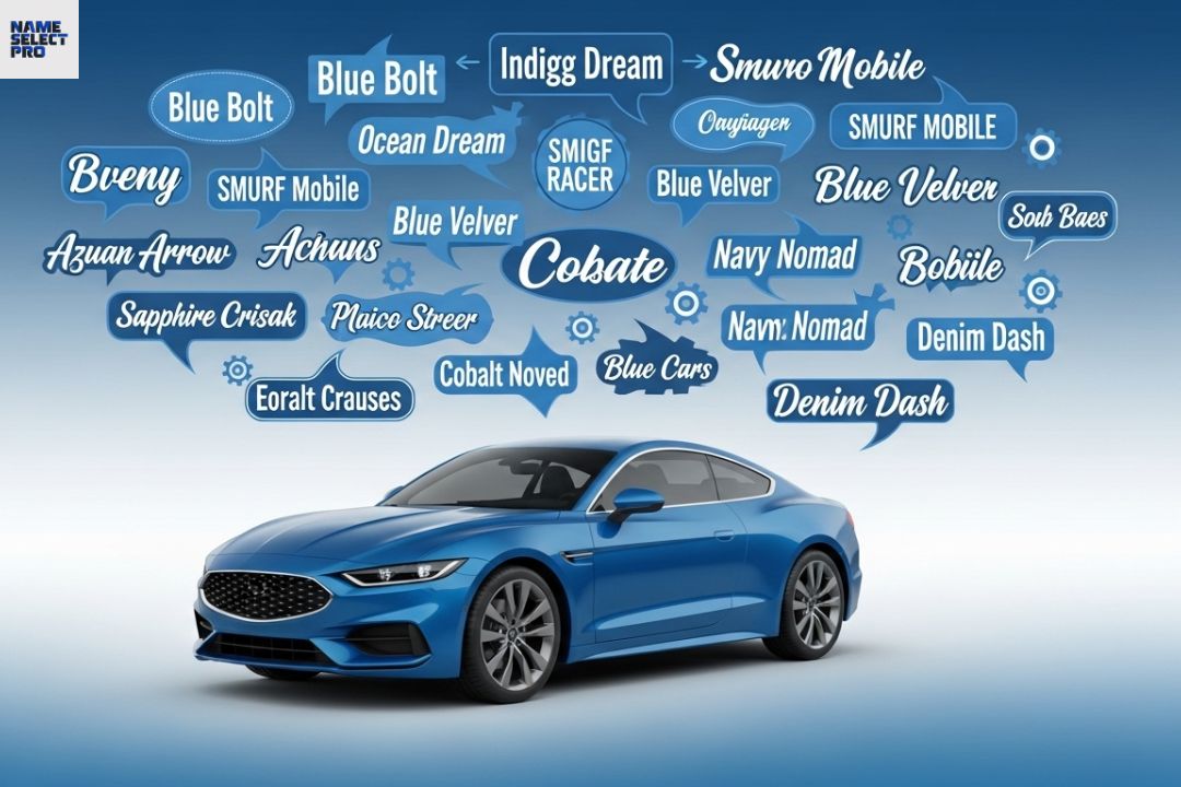 520+ Best Blue Car Names Generator – Creative, Funny & Trendy Choices for Every Ride