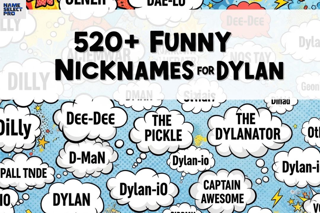 520+ Funny Nicknames for Dylan Cute, Cool, and Unique Ideas