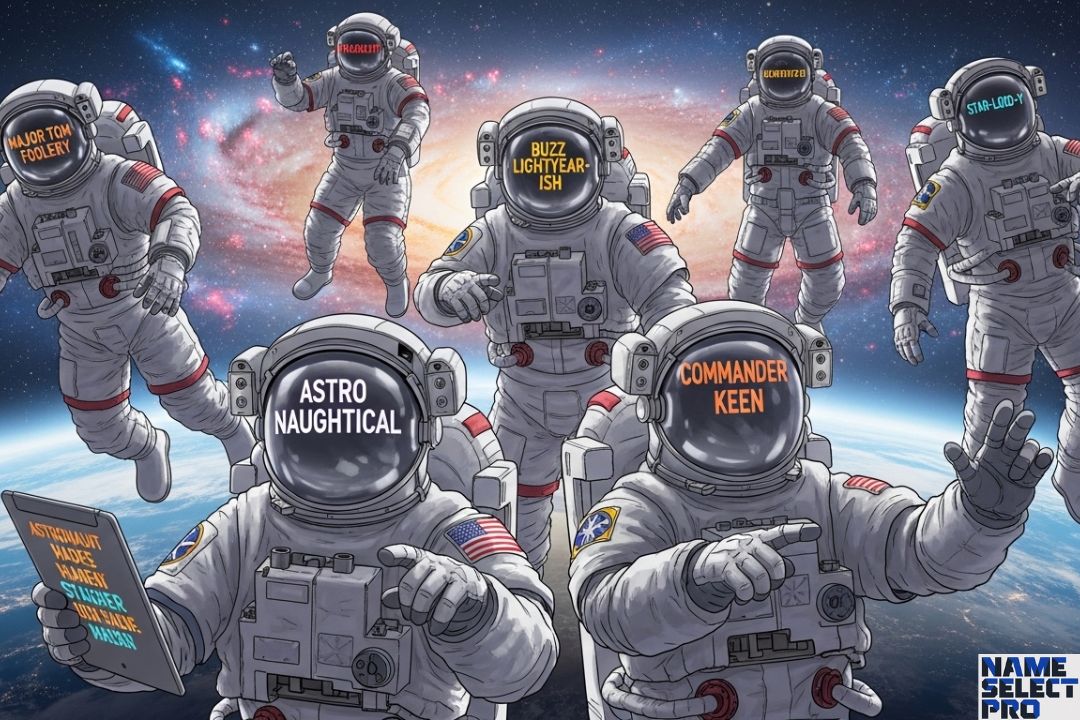 540+ Funny Astronaut Names Generator – Cool, Unique & Trendy Ideas