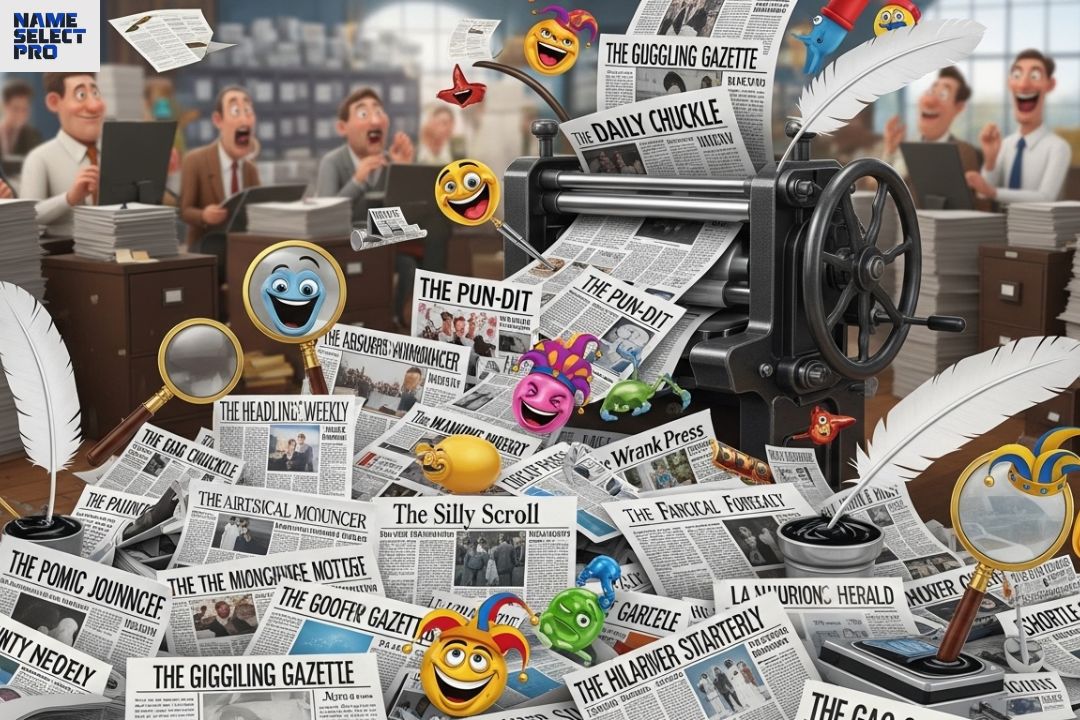 740+ Funny Newspaper Names Generator – Unique, Cool & Creative Ideas