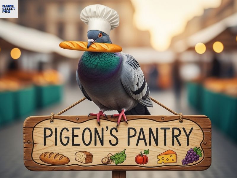 Food Inspired Names or Pigeon