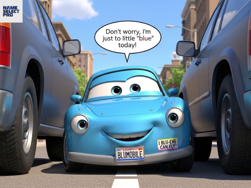 Funny Blue Car Names