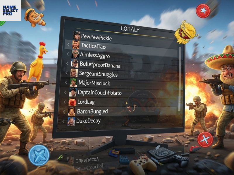 Funny COD Names for Games