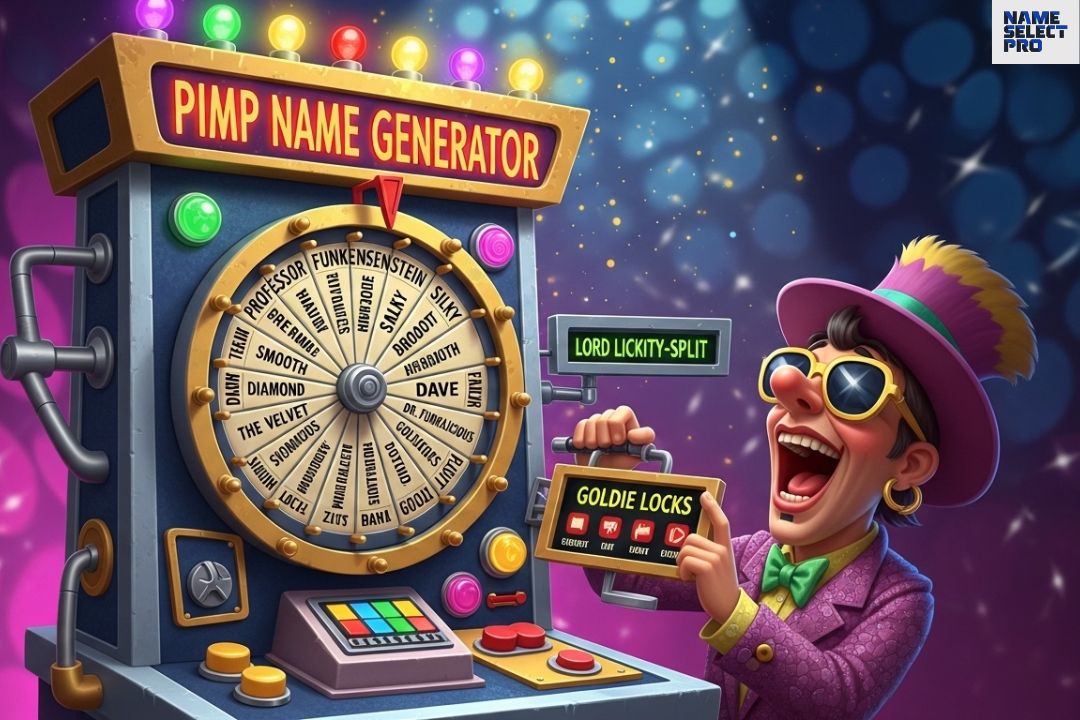 Funny Pimp Names Generator – 580+ Create Wild & Creative Nicknames