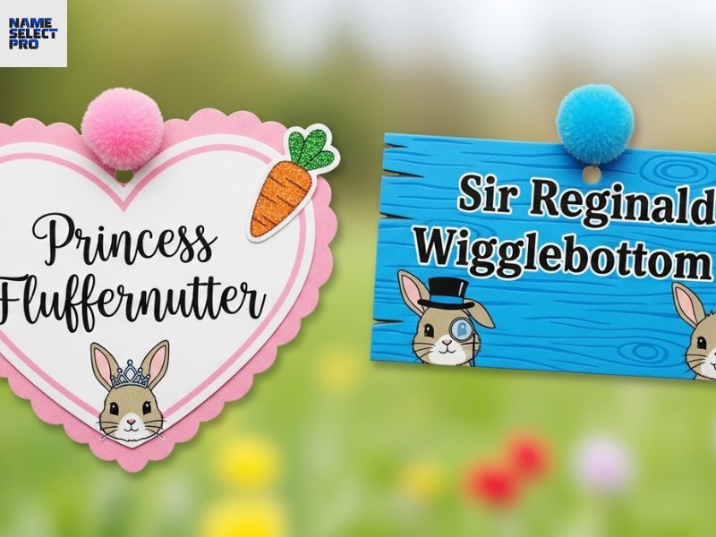 Funny Rabbit Names Girl & Boy