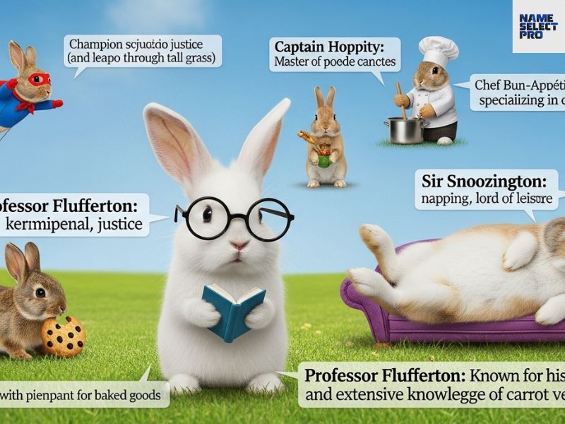 Funny Rabbit Names with Meaning