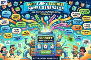 560+ Funny Blooket Names Generator (Clean, Clever & Hilarious Ideas) 2026